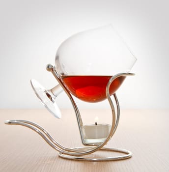 glass of cognac