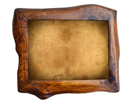 Wooden vintage frame