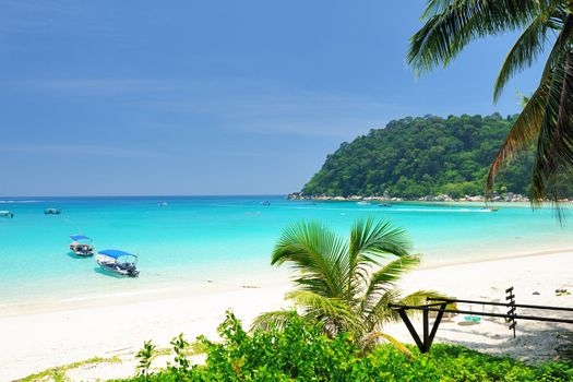 Beautiful beach at Perhentian islands, Malaysia