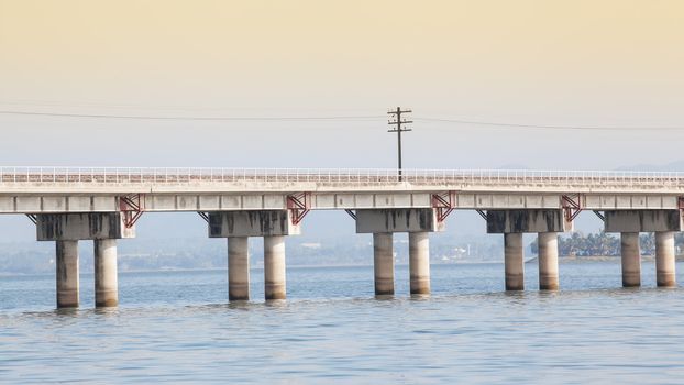 bridge over the river