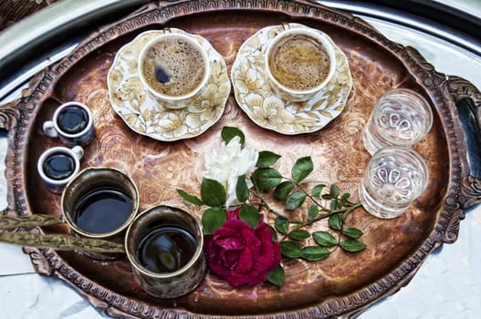 Traditonal Turkish Coffee in Safranbolu