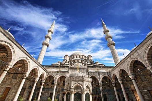 Beautiful mosque in Istanbul