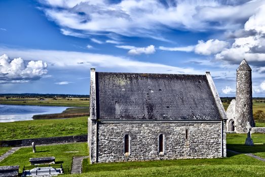 Church used by the Church of Ireland since the 18th century, still holding services each Sunday during summer at four o'clock in the afternoon.