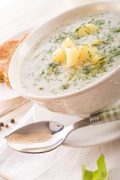 Dill soup