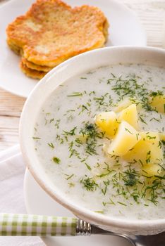 Dill soup