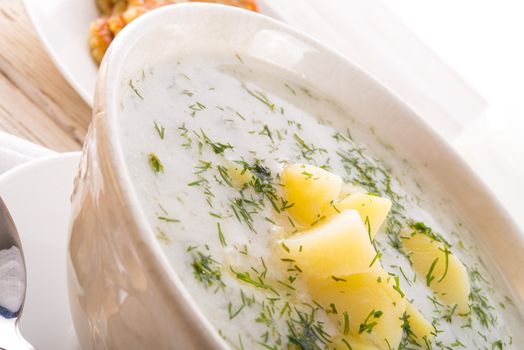 Dill soup