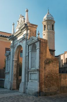 Gates of the Basilica of San Vitale in Ravenna