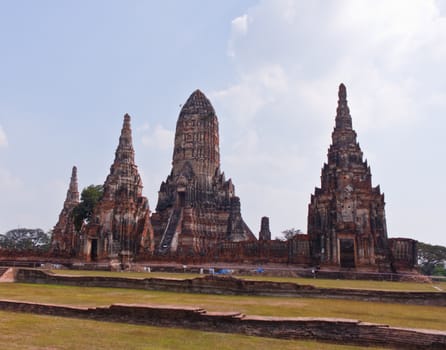 Wat Chaiwatthanaram Temple in Ayutthaya