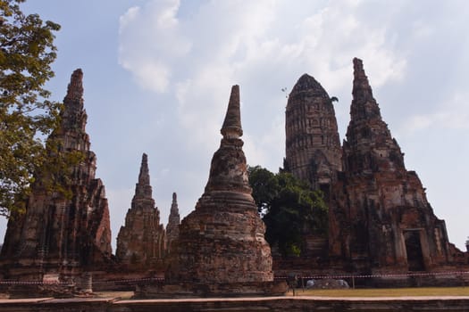 Wat Chaiwatthanaram Temple in Ayutthaya
