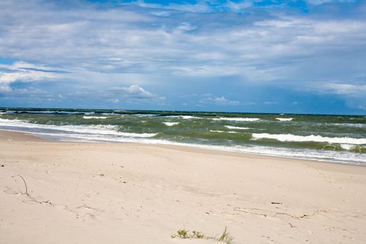 Baltic sea near Curonian Spit
