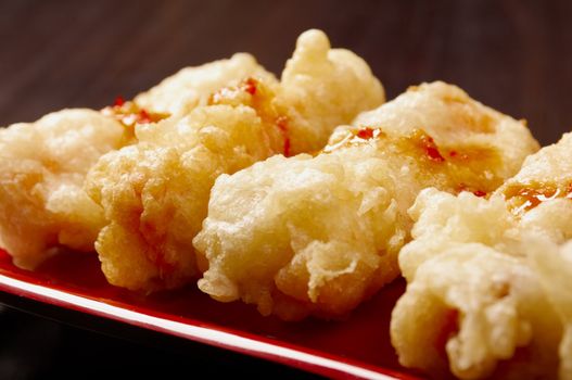 Fish & chips.Japanese fried tempura 