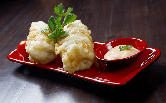  roll spring.traditional japanese food.