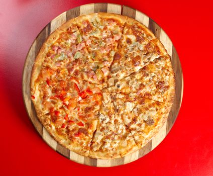 Pizza  timeses of the year. italian kitchen. Studio
