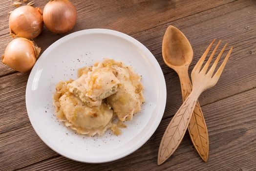  Pierogi.Polish dish 	