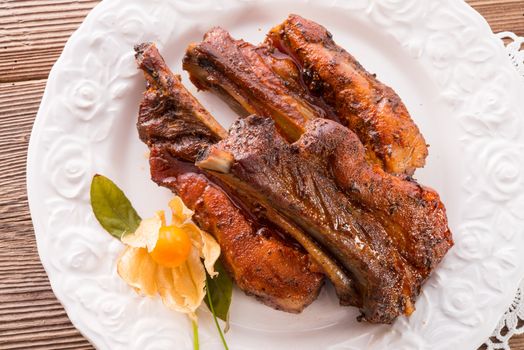 grilled ribs