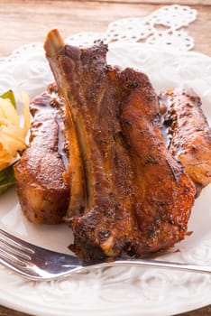 grilled ribs