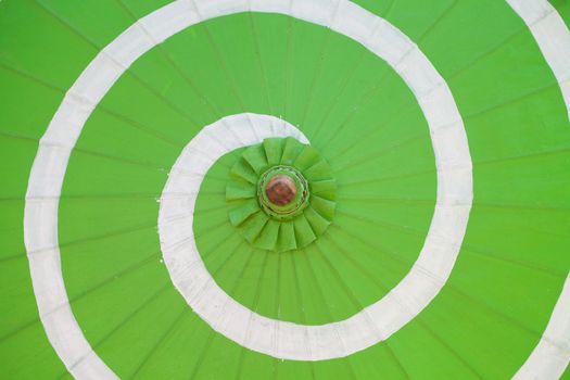 Green umbrella