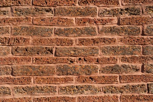 Red brick wall