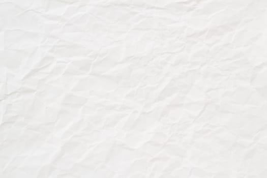 high quality white crumpled paper texture, background, backdrop
