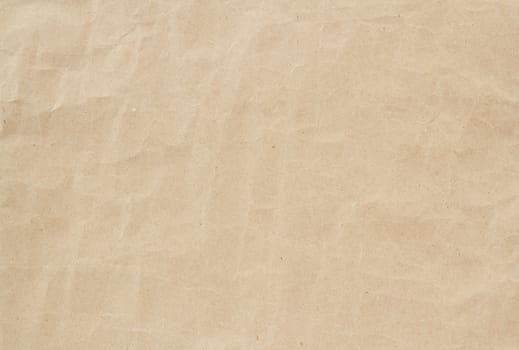 light brown crumpled paper texture, background, backdrop
