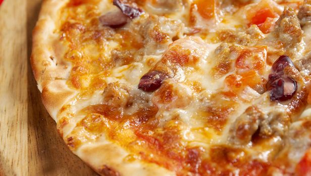 Pizza Neapolitan . italian kitchen. Studio