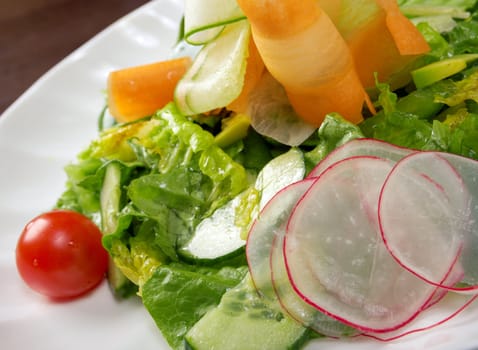 Healthy vegetable salad.chinese cuisine