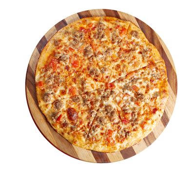 Pizza  homemade . italian kitchen. Studio