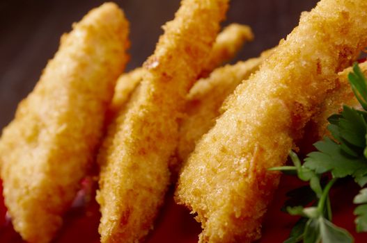 Japanese Tempura salmon.