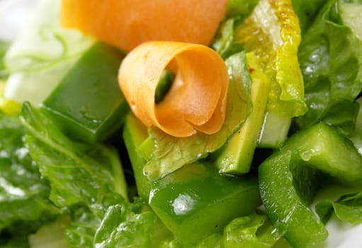 Healthy vegetable salad.chinese cuisine
