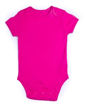 Baby. One Piece Baby Onesie Outfit with Short Sleeves and Snap Front
