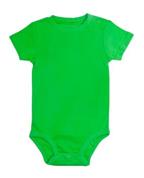 Baby. One Piece Baby Onesie Outfit with Short Sleeves and Snap Front
