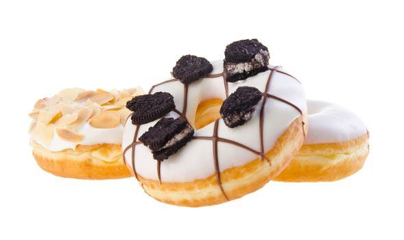 donut isolated on white background