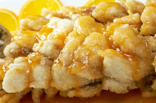 chinese cuisine .baked perch.rockfish