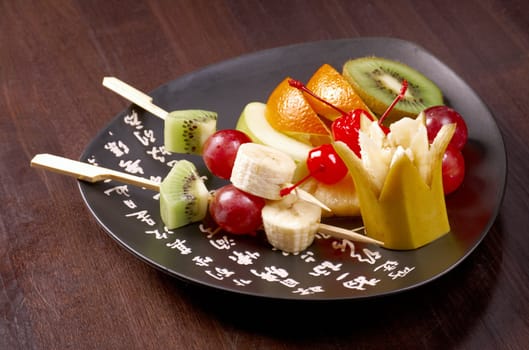 Traditional Japanese dessert fruit