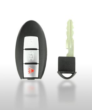 car key with remote control set with shadow