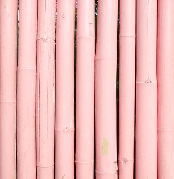 pink bamboo wall texture background