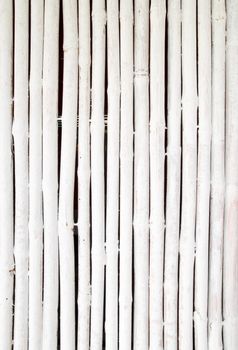 white bamboo wall texture background