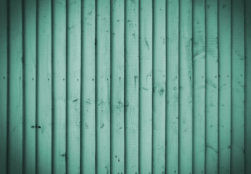 Emerald wooden wall, perfect for background or texture
