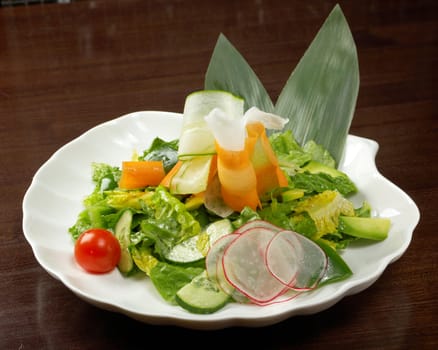 Healthy vegetable salad.chinese cuisine