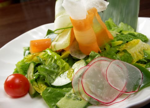 Healthy vegetable salad.chinese cuisine
