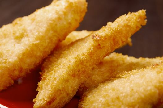 Japanese Tempura salmon.