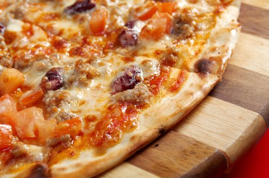 Pizza Neapolitan . italian kitchen. Studio