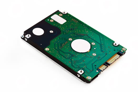 Laptop Harddisk Isolated on a white background