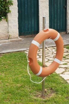Shot of lifebelt - vertical