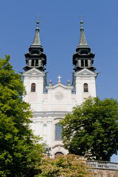 Poestlingberg, a famous pilgrimage church in Linz, Austria