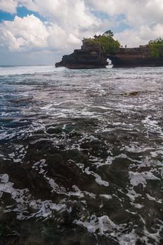 Pura Batu Bolong - small hindu temple near Tanah Lot, Bali, Indonesia