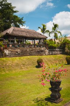 Main gate to Pura Taman Ayun - hindu temple near Mengwi, Bali, Indonesia