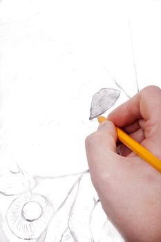 Closeup Photo Of  Drawing 