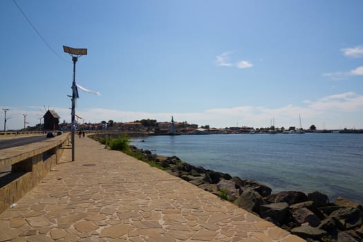 Image of the pathway into old Nessebar