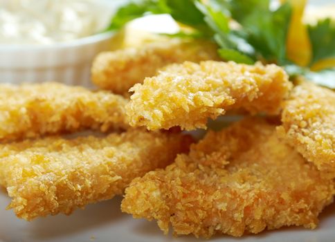 chinese cuisine . salmon croquettes